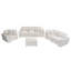 Ensemble de canapé modulaire 4 pièces (beige)-743305844-743305845
