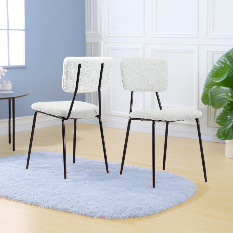 Chaise de salle à manger Kiniya, Beige