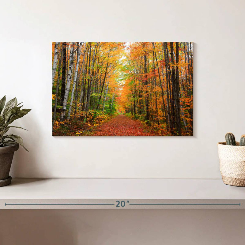 Alvord Autumn In Vermont, 8" H x 12" W