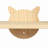Wall-Mounted Cat Scratching Pad For Small To Large Cat, Indoor Wood Cat Tree With Hammock, Cat Scratcher Perch
