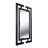 Shinto Wall Mirror - Gloss Black