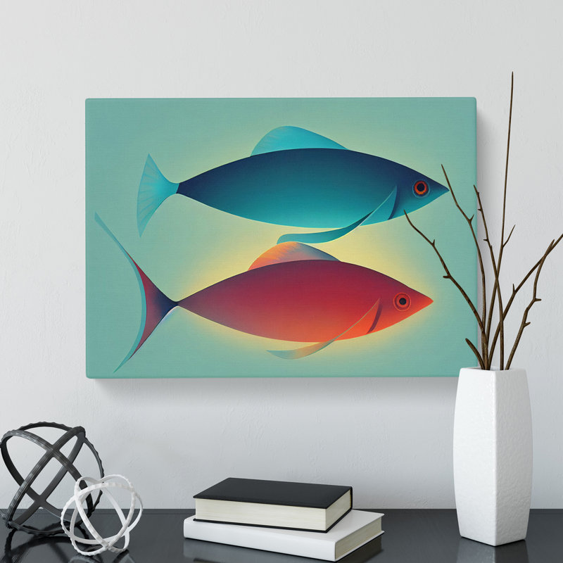 Unbelievable Fish - Wrapped Canvas, 40cm H x 60cm W x 3cm D