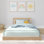 Lit simple au sol Classic, blanc