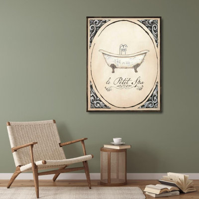 Art sur toile tendue par Red Barrel Studio® Adams, Emily, Le Petit Spa I