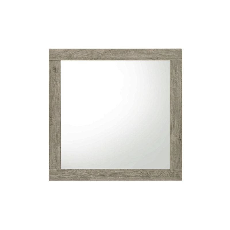 Light Gray Finish Mirror
