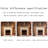 Beige Manufactured Wood Freestanding Fireplace