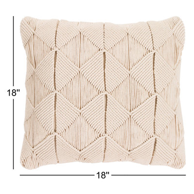 Migramah Cotton Throw Pillow