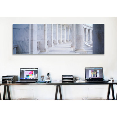 " Columns Of A Government Building, Virginia Photographic "