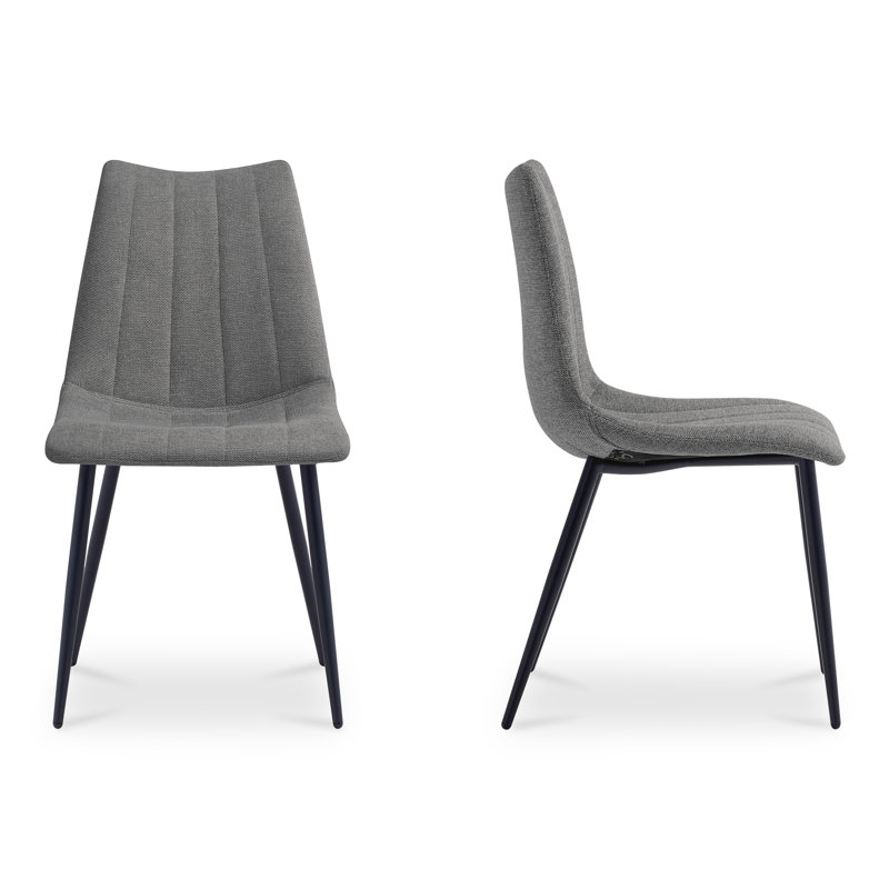Upholstered Dining Chair, Gray