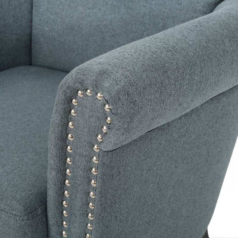 CHAISE CLUB, Bleu gris