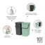 Brabantia Sort & Go In-Cabinet Recycling Bin Set-74862580