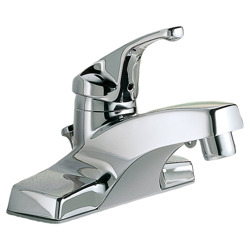 Robinet de salle de bains centerset avec Colony, Drain escamotable en métal
