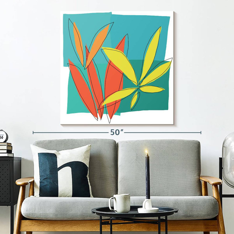 Grasses I, 33" H x 33" W