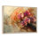 «Jabraun Summer Pansies Flowers On A Top of Wooden Slide I - Pansies», art mural