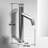 Sottile MatteShell Black Rectangular Vessel Bathroom Sink with 12'' H Faucet