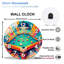 Horloge murale de table de billard