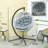 Egg Chair with Stand-420006286