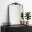 Iron Frame Arch Mirror-2116945532