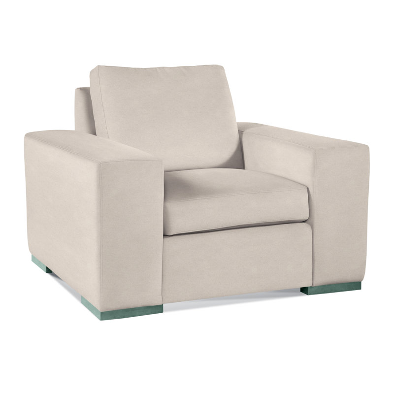 Memphis Armchair, Black, Elite Dove Linen
