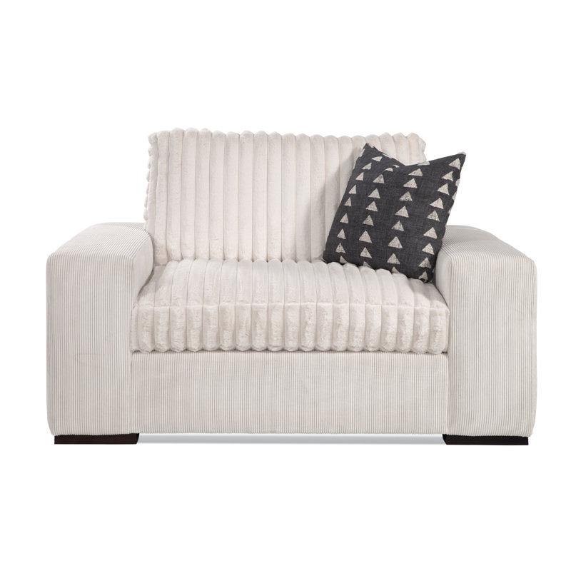 Memphis Chair And A Half, Elite Ivory; 0321-91, Java