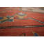 Tapis oriental à teinture végétale orange 9 x 11
