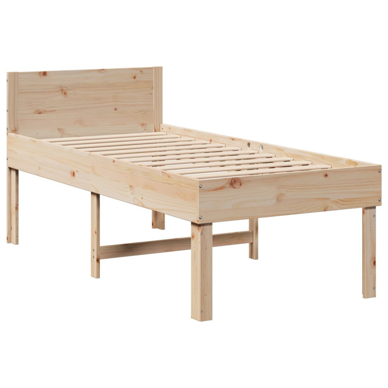 Bed, Brown, 80 x 200cm