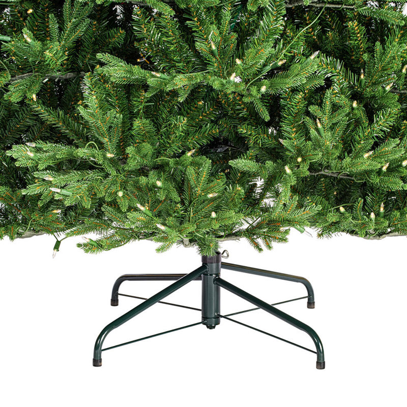 7.5' H Lighted Artificial Fir Christmas Tree