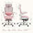Cablady S2 Ergonomic Office Chair in Pink-1537282276