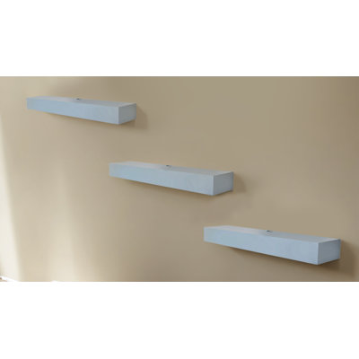 Poplar Floating Shelves