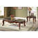 Misael Rectangular Coffee Table in Walnut