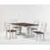 Claudell Rectangle Solid Wood Extendable Dining Set