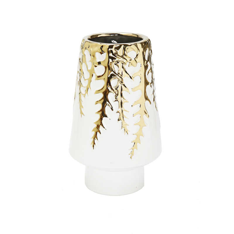 Vase de table blanc
