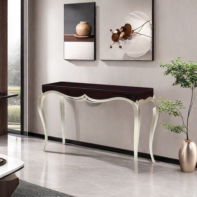 Console Retro Luxury Art, H 35,43 po x l 59,06 po x P 15,75 po