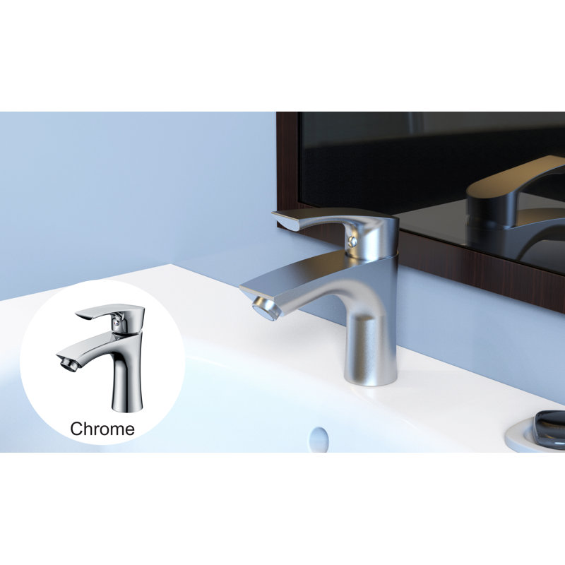 Robinet de salle de bain à un trou