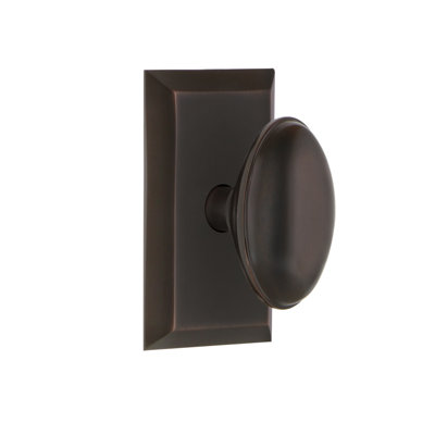 Studio Plate with Homestead Door Knob