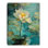 Art mural sur toile blanche