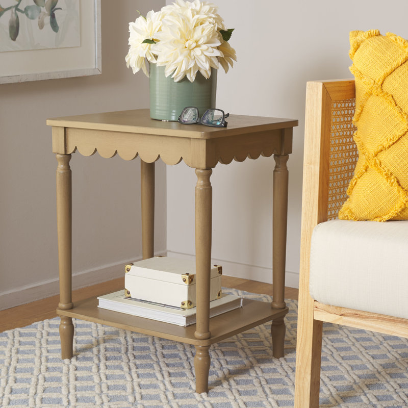 Haven End Table, 60.96 cmH x 48.01 cmW x 39.88 cmD, Desert Brown