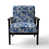 Cobalt Blue Acanthus Leaves Victorian Pattern