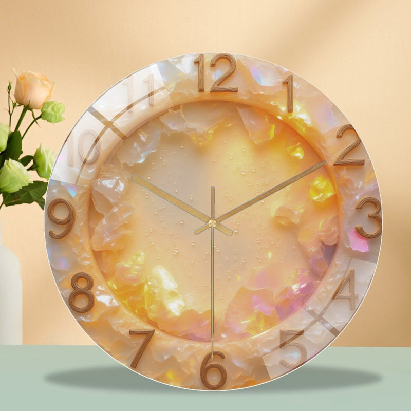 Horloge murale avec horloge murale 12 po