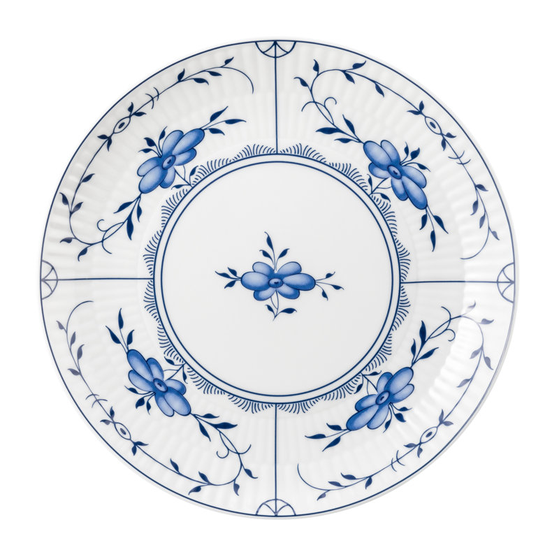 Amina Straw Flower Breakfast Plate
