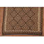 Tapis brun en laine réversible Kilim 5 x 6