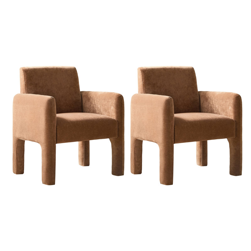 Chaise rembourrée Natalie, Crème