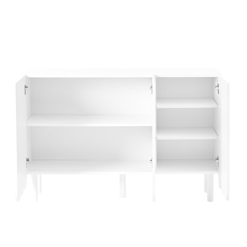 Buffet polyvalent avec tablettes réglables et chaussures classiques