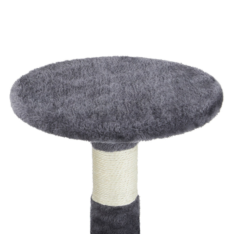 Cat Tree, Multi-Level Cat Tower, Gray