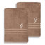 Ensemble de serviettes de bain 1 pièce en coton turc Denzi-926974123-926974141