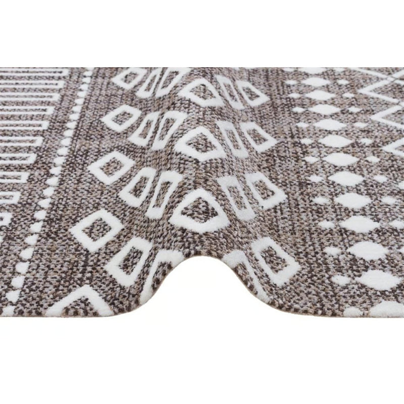 Tapis en coton Soyam, Rectangle 2 pi 7 po x 4 pi 11 po
