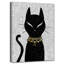 « glamoween kitty ii »-impression d’art graphique sur toile tendue-1855781806
