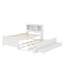 Lit plateforme avec tête de lit, USB, lit gigogne et tiroirs-367924041-367924043