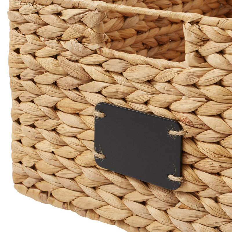 Casafield Natural Fiber Decorative Basket, Tan