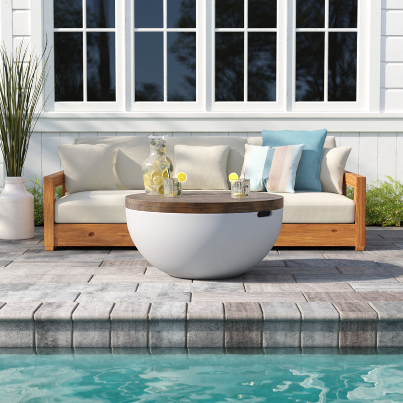Berta Round Coffee Table